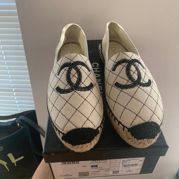 chanel espadrilles barneys